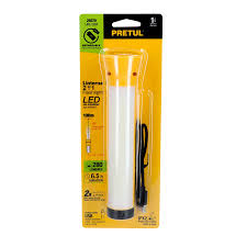Linterna plástica de LED, 100 lm, recargable, PRETUL
