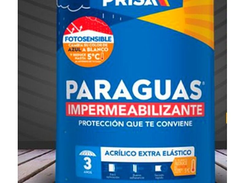 PARAGUAS 3 AÑOS EXTRA FIBRA BCO. FOTOSENSIBLE