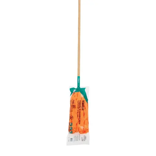 [MECH-175S] Trapeador de microfibra española, bastón de 120 cm, KLINTEK