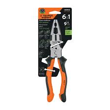 [PMU-8EX] Pinza multiuso 8' electricista, comfort grip, Truper Expert